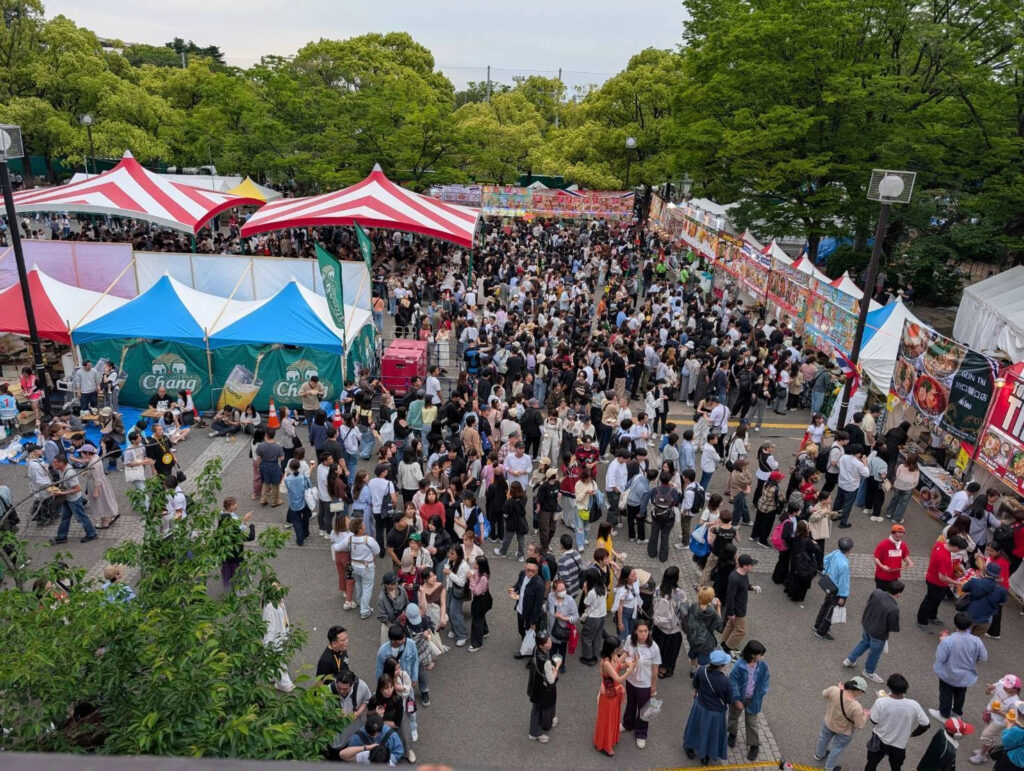 代々木公園のタイフェスティバル2025