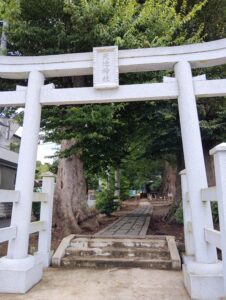 天地神社の鳥居