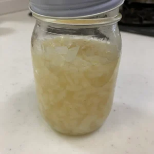 完成した酢たまねぎ